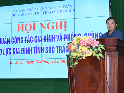 Tập huấn công tác gia đình và phòng, chống bạo lực gia đình