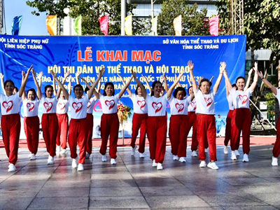  Khai mạc Hội thao và Hội thi Dân vũ thể thao 