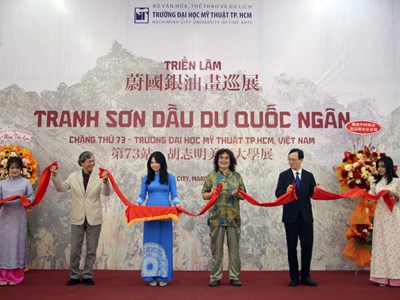 Triển lãm tranh sơn dầu của họa sĩ Dư Quốc Ngân