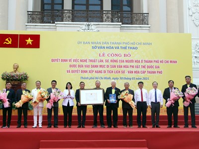 Nghệ thuật Lân, Sư, Rồng của người Hoa ở TP.HCM đón chứng nhận di sản quốc gia