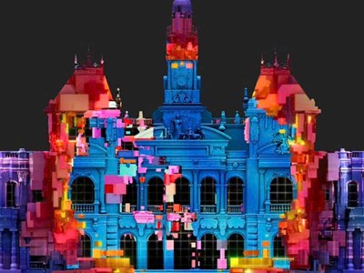 Bức tranh văn hóa-nghệ thuật đặc sắc chào mừng 50 năm thống nhất non sông