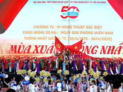 Sẵn sàng cho đêm nghệ thuật đặc biệt “Mùa xuân thống nhất”