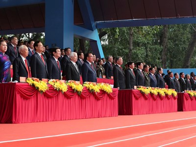 Tổ chức trọng thể Lễ Kỷ niệm 50 năm Ngày Giải phóng miền Nam, thống nhất đất nước 