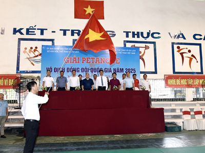 Khai mạc giải Bi sắt vô địch đồng đội toàn quốc năm 2025
