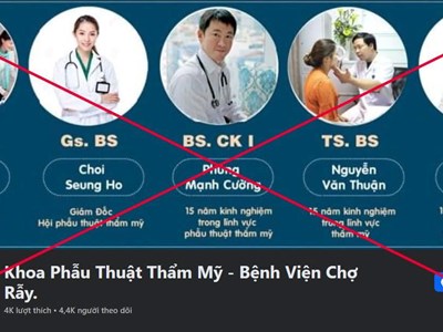 Bệnh viện Chợ Rẫy cảnh báo tài khoản mạo danh bác sĩ của Bệnh viện