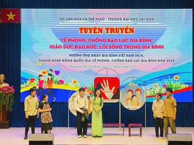 Tuyên truyền phòng, chống bạo lực gia đình đến sinh viên
