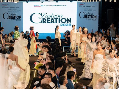 Sinh viên đưa đồ án tốt nghiệp lên sàn diễn thời trang