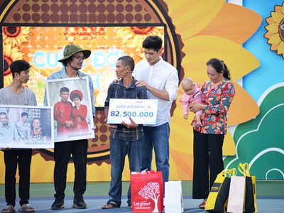 Các nghệ sĩ giúp nhân vật “Cuộc đời nở hoa” chuộc lại nhà, chữa bệnh và học nghề