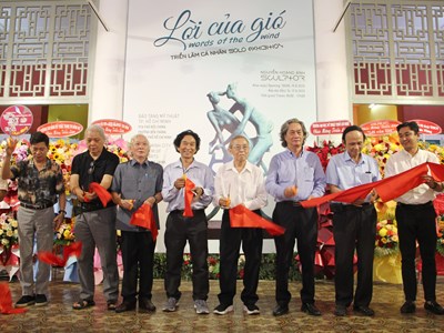 Khai mạc triển lãm điêu khắc của Nguyễn Hoàng Ánh tại Bảo tàng Mỹ thuật TP.HCM