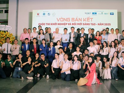 20 đội tranh tài tại bán kết 'Khởi nghiệp và đổi mới sáng tạo' năm 2025