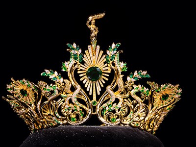 Lộ diện vương miện Miss Grand Vietnam 2025 