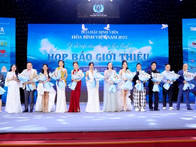 Khởi động cuộc thi Hoa hậu Sinh viên Hòa bình Việt Nam 2025