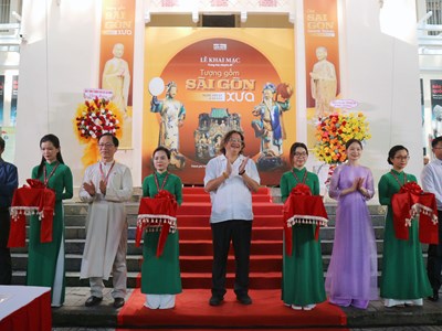 Khai mạc trưng bày chuyên đề ‘Tượng gốm Sài Gòn xưa – Nghệ thuật và di sản’