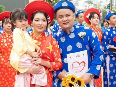 TP.HCM tổ chức “Lễ cưới tập thể” cho 50 đôi uyên ương