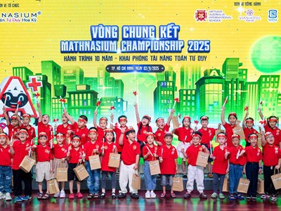 Vinh danh 18 thí sinh xuất sắc nhất tại Chung kết phía Nam Mathnasium Championship 2025