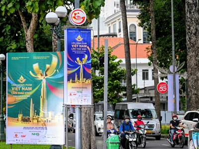 Đường phố TP.HCM nhuộm sắc màu điện ảnh