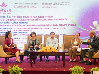 Tìm giải pháp thu hút các đoàn làm phim đến địa phương