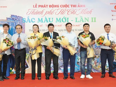 Phát động Cuộc thi ảnh “TP.HCM – Sắc màu mới” lần thứ 2