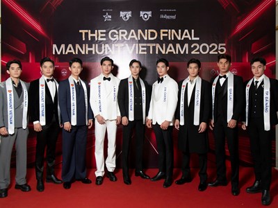 Công bố Top 36 Manhunt Vietnam 2025