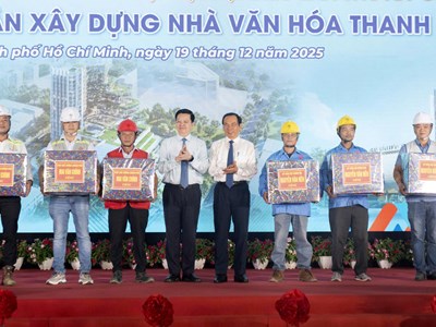 Khởi công Nhà Văn hóa Thanh niên 25 tầng, tổng đầu tư hơn 2.240 tỉ đồng