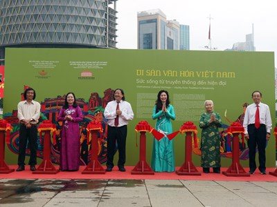 Trưng bày ‘Di sản văn hóa Việt Nam' tại Bảo tàng Hồ Chí Minh – Chi nhánh TP.HCM