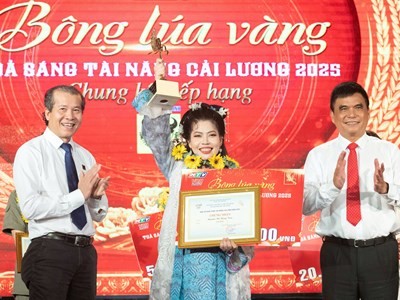 Thí sinh quê An Giang đoạt Quán quân ‘Bông lúa vàng' mùa 32