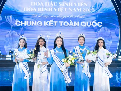 Nguyễn Phương Thanh đăng quang Hoa hậu Sinh viên Hoà bình Việt Nam 2025
