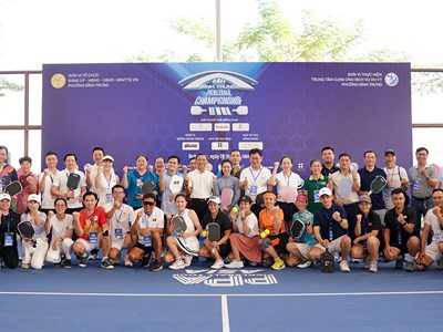 Sôi động giải “Bình Trưng Pickleball Championship 2025“