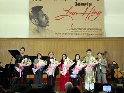 Xúc động đêm nhạc tưởng nhớ “Nhạc sĩ Ánh Dương - Chào em cô gái Lam Hồng“