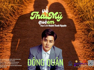 Ca sĩ Đông Quân hát ca khúc đầu tiên viết về xã Thái Mỹ