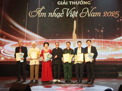 Trao Giải thưởng Âm nhạc Việt Nam năm 2025 tại TP.HCM