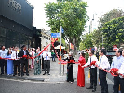 Công bố quyết định đặt tên đường Phạm Khắc tại phường Sài Gòn