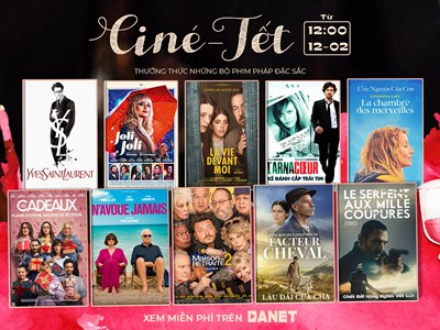 Đón Tết 2026 cùng loạt phim Pháp chiếu miễn phí trên danet.vn