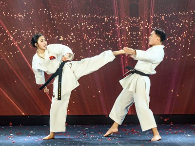 Thí sinh giỏi võ vào thẳng Top 20 Miss World Vietnam 2025