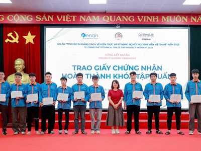 Tổng kết 2 năm dự án nâng cao kỹ năng nghề cho sinh viên tại Bắc Ninh