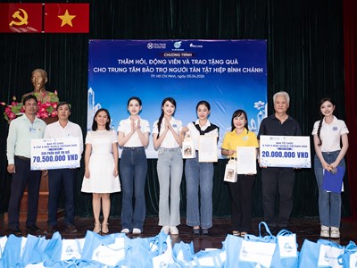 Hoa hậu, Á hậu Miss World Vietnam 2025 trao hơn 140 triệu đồng cho người khuyết tật