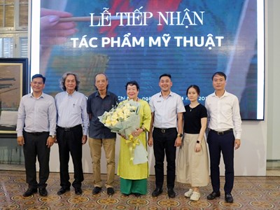 Hội Mỹ thuật Việt Nam chuyển giao hơn 200 tác phẩm cho Bảo tàng Mỹ thuật TP.HCM 