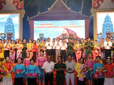 Nhiều hoạt động thiết thực trong Tết Quân Dân mừng Chôl Chnăm Thmây 2026