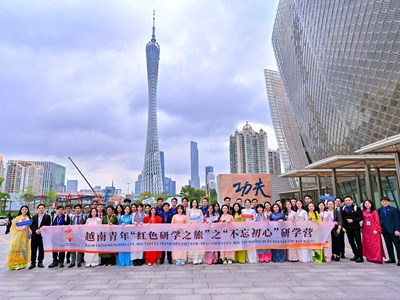 Hoa hậu Thanh Thủy cùng hơn 200 thanh niên, thiếu nhi lan tỏa tình hữu nghị Việt - Trung  ​