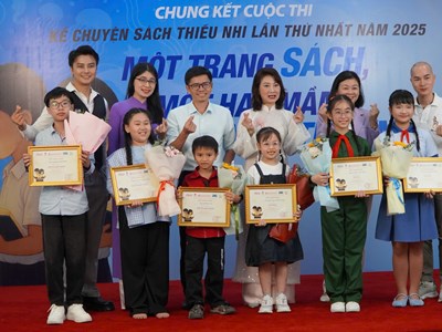 Lan tỏa văn hóa đọc từ cuộc thi kể chuyện thiếu nhi