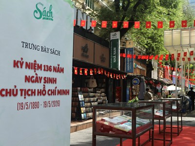 Đường Sách TP.HCM tổ chức nhiều hoạt động ý nghĩa kỉ niệm ngày sinh của Bác