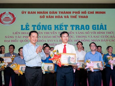 TP.HCM: Trao giải Liên hoan tuyên truyền trên nền tảng số