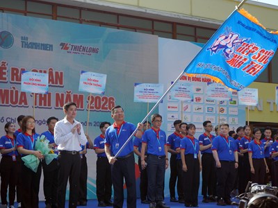 TP.HCM: Hơn 6.000 sinh viên tình nguyện đồng hành cùng sĩ tử