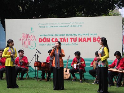 TP.HCM phát động sáng tác ca khúc, đờn ca tài tử và vọng cổ về 50 năm Thành phố mang tên Bác