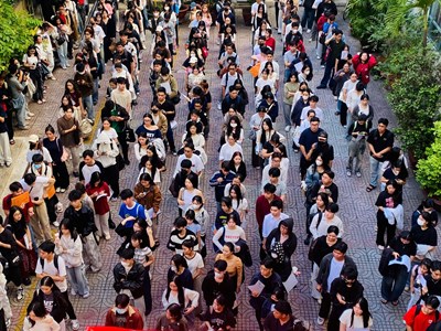 Hơn 700 thí sinh thi năng khiếu vào Trường ĐH Sân khấu - Điện ảnh TP.HCM