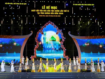Dấu ấn của TP.HCM tại Ngày hội Văn hóa dân tộc Chăm lần thứ VI