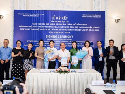 Kết nối văn hóa với du lịch, quảng bá hình ảnh TP.HCM qua sản phẩm nghệ thuật