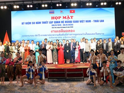 Cần Thơ kỷ niệm 50 năm thiết lập quan hệ ngoại giao Việt Nam – Thái Lan