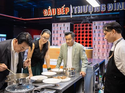 100 phút thi đấu và tình huống chưa từng có tại Top Chef Việt Nam