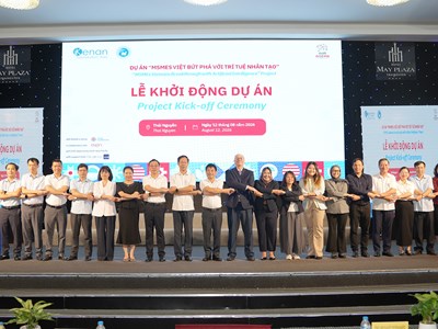 Khởi động dự án thúc đẩy ứng dụng AI trong cộng đồng doanh nghiệp